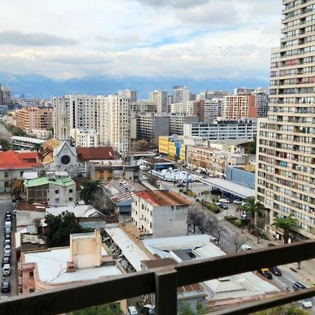 Apartamento Metro Santa Lucia, Santiago Centro Exterior foto
