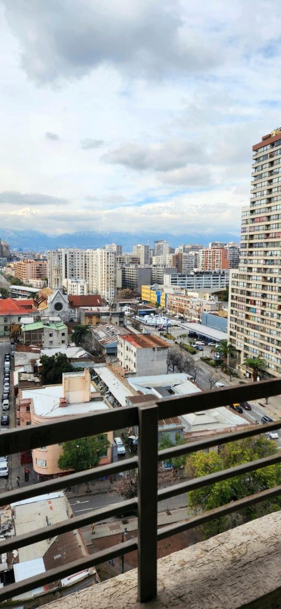 Apartamento Metro Santa Lucia, Santiago Centro Exterior foto