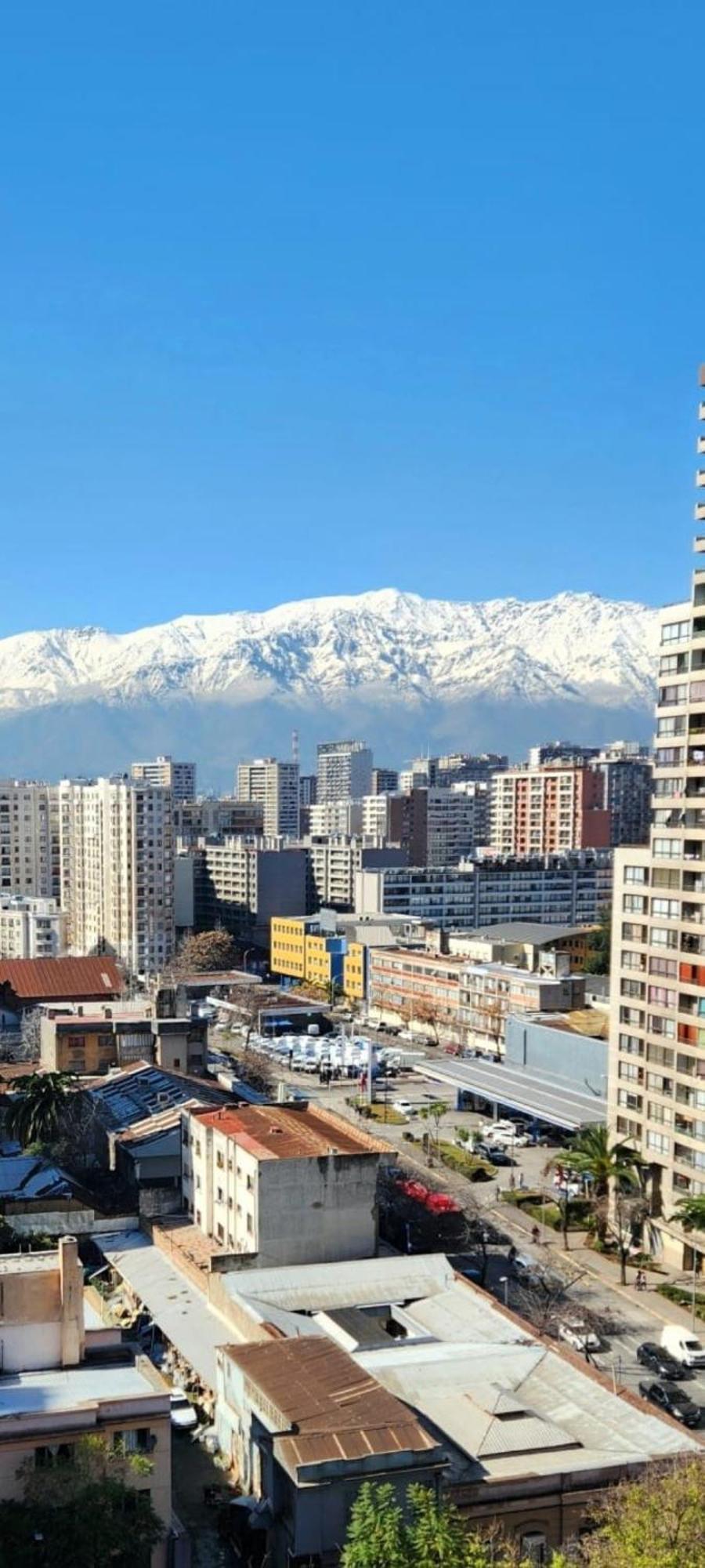 Apartamento Metro Santa Lucia, Santiago Centro Exterior foto